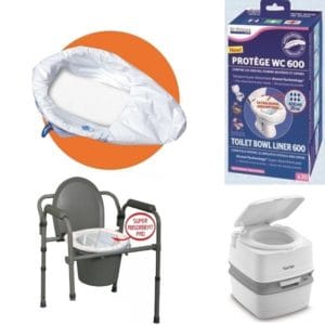 Dr Helewa продукти торбички с абсорбатор Toilet bowl liner 600 600х600 Dr Helewa продукти торбички с абсорбатор