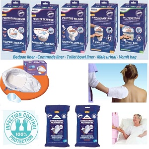 Dr Helewa продукти торбички с абсорбатор и мокри ръкавици за коса и тяло