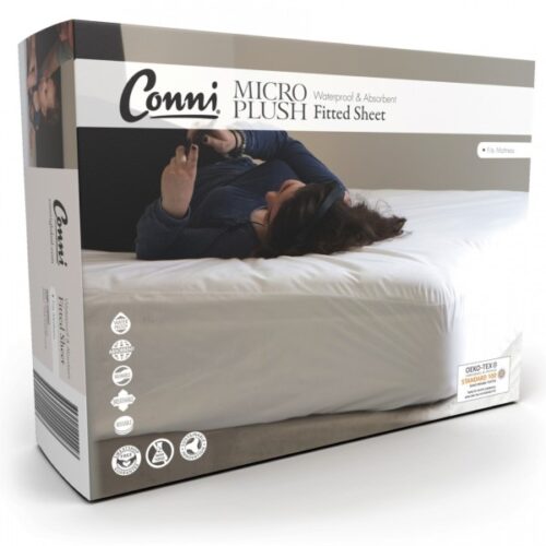 Изображение на Протектор Conni за легло MICRO PLUSH 2 слоя в един, водоустойчив и абсорбиращ