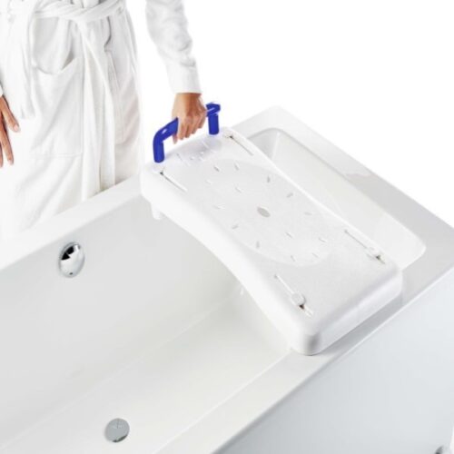 Изображение на Дъски за вана удобство и сигурност за комфорт в банята са изделия осигуряващи конфорт при къпане.