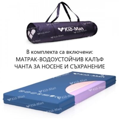 Изображение на Матрак 140 до 240 кг антидекубитален в к-т с калъф медицински сгънат в чанта Visko,Visko2, Visko3 комплекта