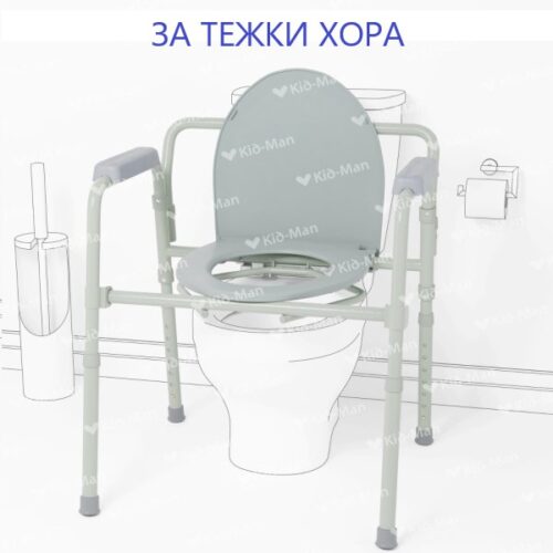 Изображение на Столове за над 100кг ползватели, за тоалетни нужди и опора